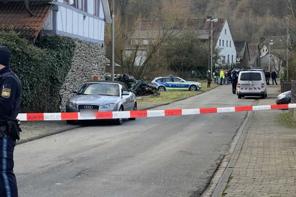 Der Bereich wurde weiträumig abgesperrt.