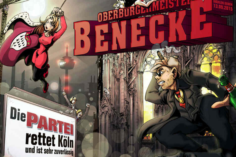Der Retter Kölns steht bereit.