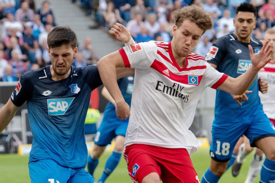 Letztmals standen sich der HSV und die TSG Hoffenheim in der Saison 2017/18 gegenüber. Damals triumphierten die Kraichgauer zu Hause. (Archivfoto)