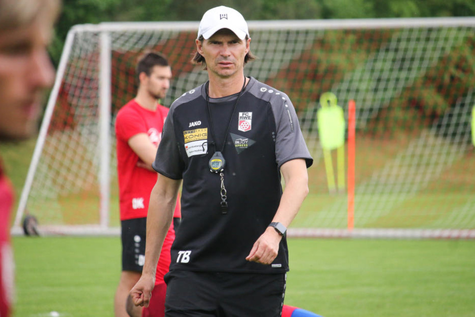 Thomas Brdaric hatte bei dem Spiel wenig zu lachen. (Archivbild)