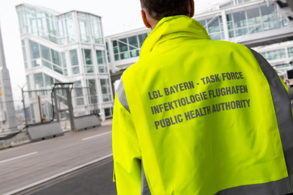 Eine "Task-Force Infektiologie" am Münchner Flughafen ist in Rufbereitschaft.