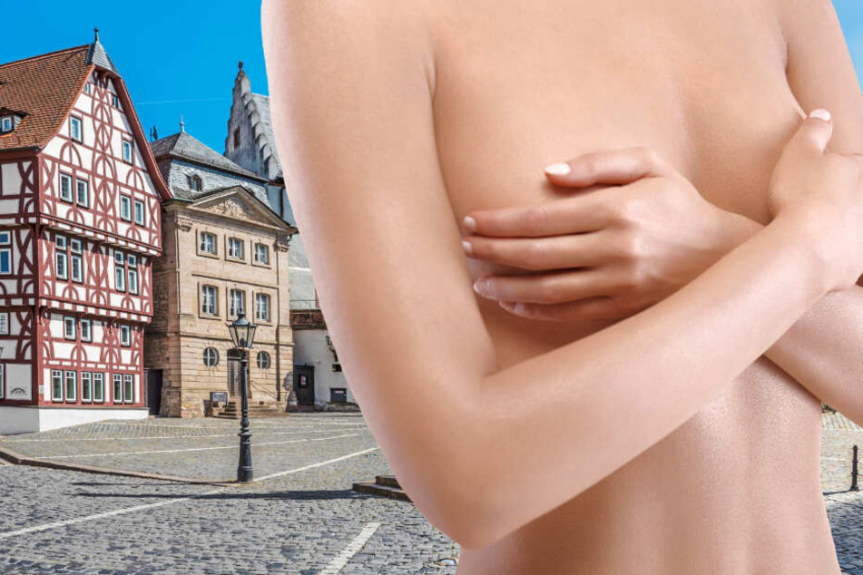 Die Nacktfotos der Frau wurden in Aschaffenburg verteilt (Symbolbild).
