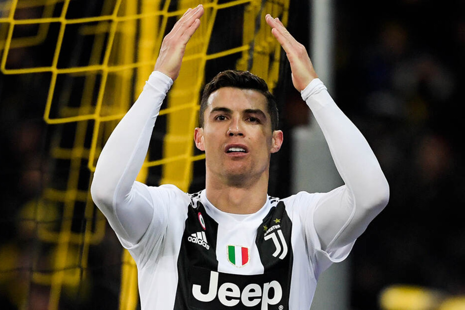 Verzweiflung: Selbst ein Doppelpack von Cristiano Ronaldo reichte nicht für einen Sieg von Juventus Turin gegen Parma Calcio 1913.