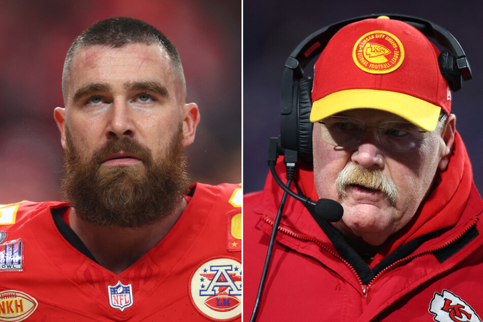 Kansas City Chiefs tight end Travis Kelce praised head coach Andy Reid after confronting him on the sidelines during Super Bowl LVIII.