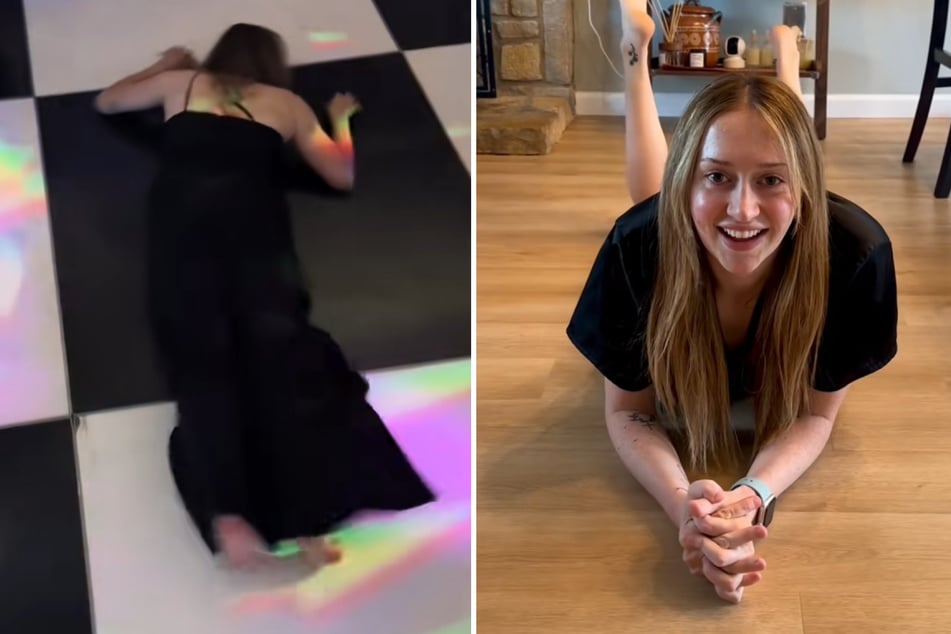 Natalia Koenig (28) hat gut lachen: Auf der Hochzeit ihrer Freundin zog sie dank einer kuriosen Tanzeinlage alle Blicke auf sich - danach weitere gut 80 Millionen auf TikTok.