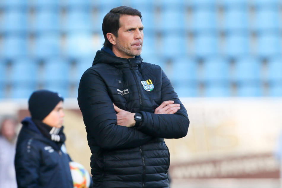 CFC-Coach Patrick Glöckner war mit dem Auftritt seiner Truppe nicht zufrieden.