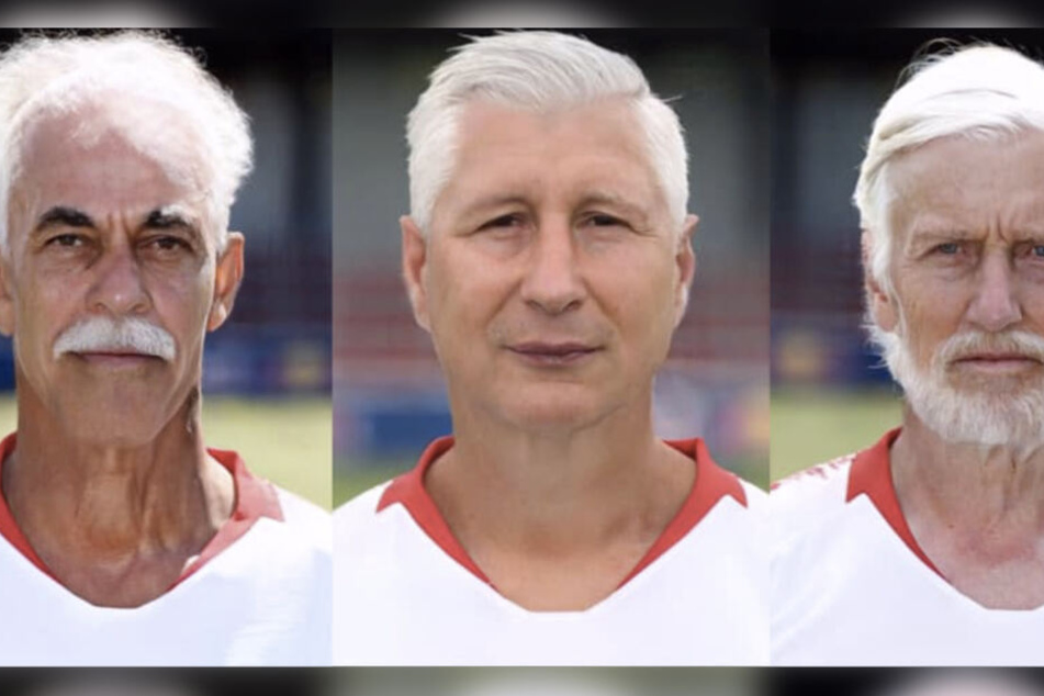 Poulsen, Organ und Forsberg sind kaum mehr wieder zu erkennen.