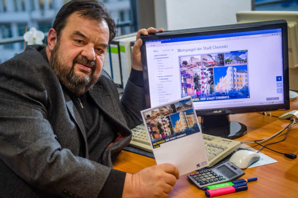 Ulrich Lange (57), Vorstand des Haus- und Grundbesitzervereins Chemnitz und Umgebung, saß in der Arbeitsgruppe zur Erstellung des Mietspiegels.