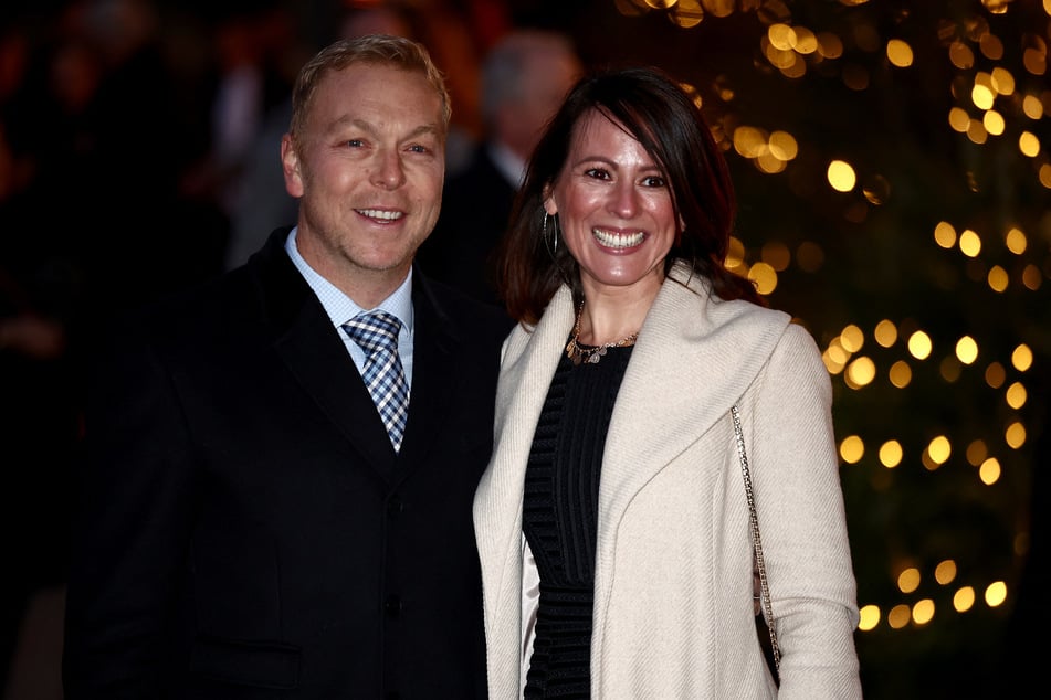 Sir Chris Hoy und Ehefrau Sarra haben zwei gemeinsame Kinder.