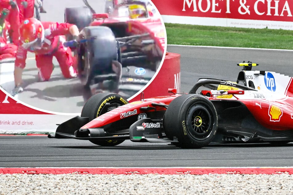 Mordsschreck für Hamilton: Formel-1-Star fährt Mechaniker um