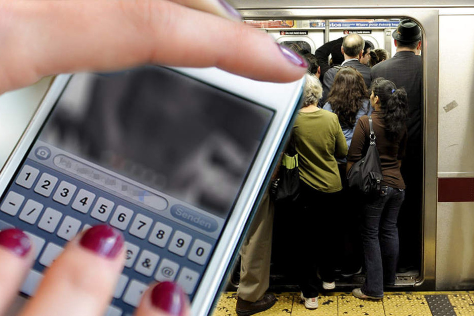 In der U-Bahn werden neuerdings Penis-Fotos an Unbekannte verschickt.