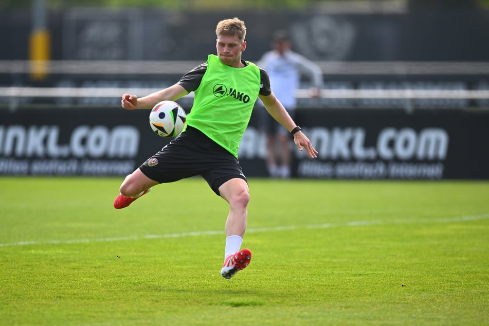 Jonas Sterner (22) erlebte den Last-Minute-K.-o. gegen Bielefeld von der Tribüne aus und war dabei nervöser als auf dem Platz.