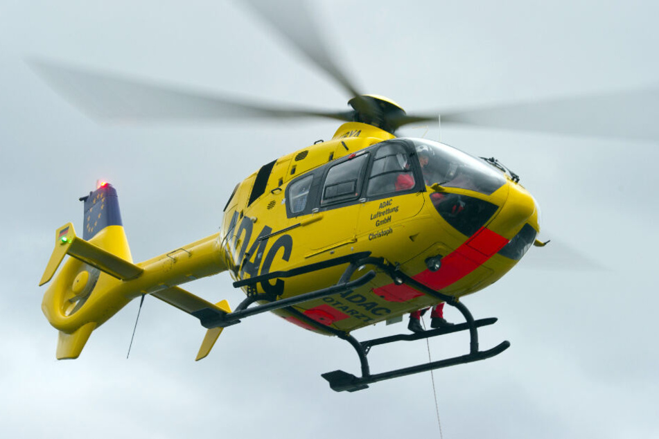 Zwei Rettungshubschrauber waren nach dem Unglück im Einsatz. (Symbolbild)
