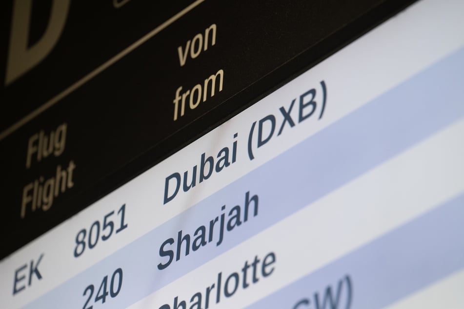 Die Emirates-Maschine mit deutschen Urlaubern an Bord landete am Dienstagabend in München.