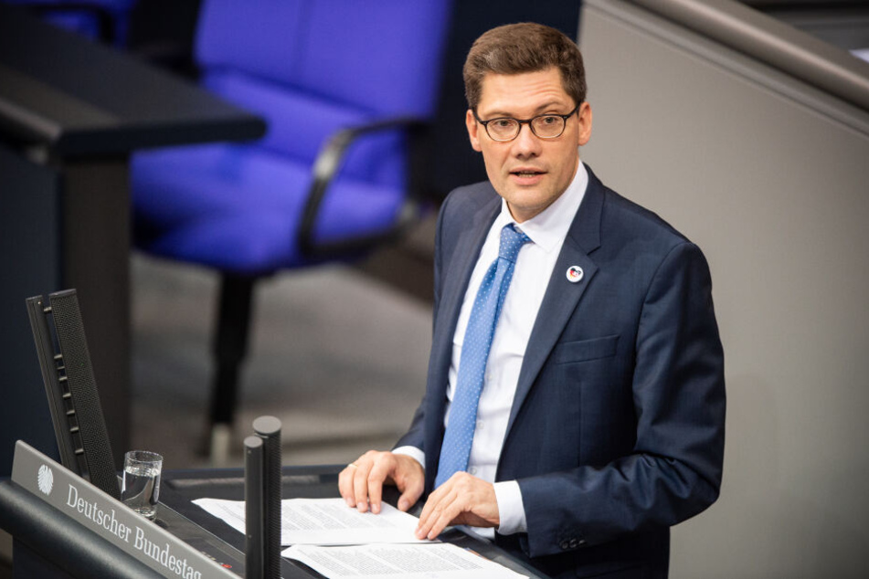 Christian Hirte bei einer Bundestagssitzung in Berlin.