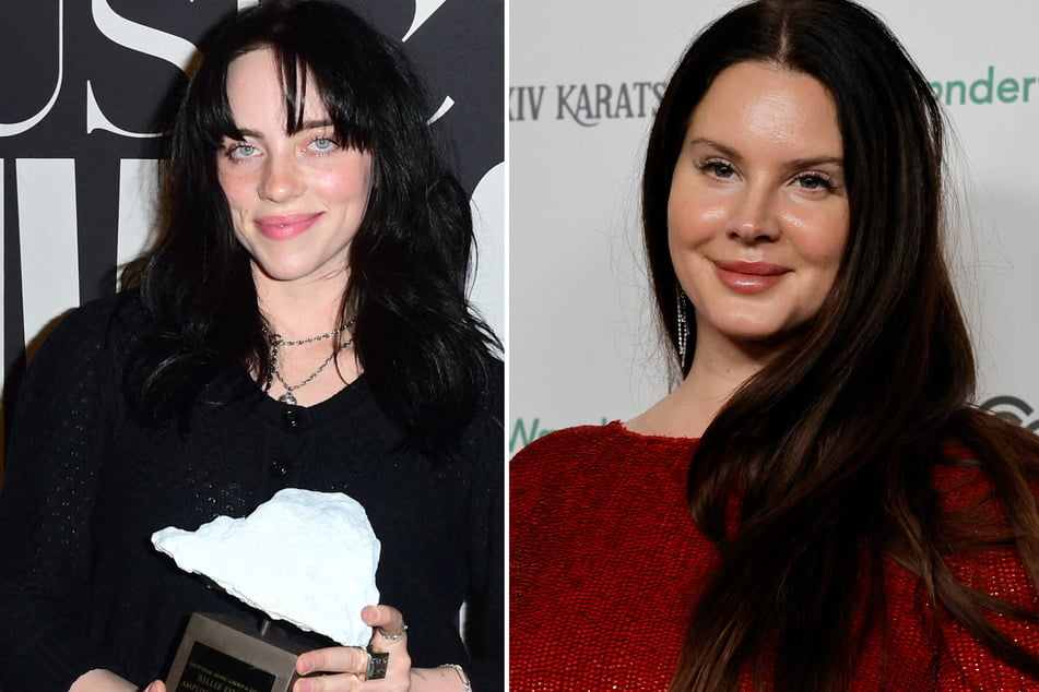 Billie Eilish and Lana Del Rey dish on new music and social media hate