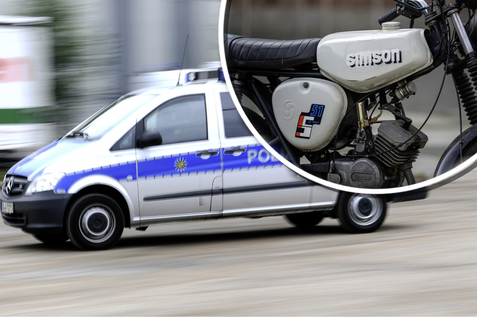 Die Polizei verfolgte den Mopedfahrer (16) durch Remse. (Symbolbild)