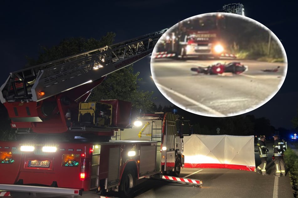 Bikerin stirbt bei Unfall, eine weitere verletzt: Seelsorger müssen insgesamt 14 Menschen betreuen