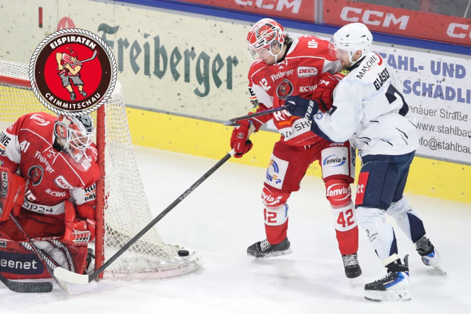 Eispiraten-Leihspieler Fuchs bleibt in Crimmitschau