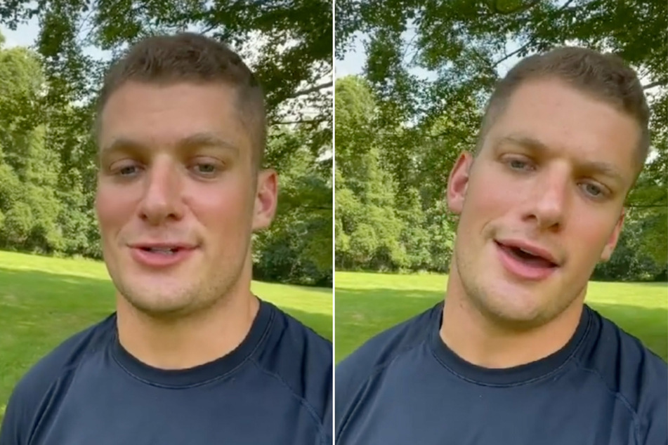 Carl Nassib is the first active NFL player to come out as gay.