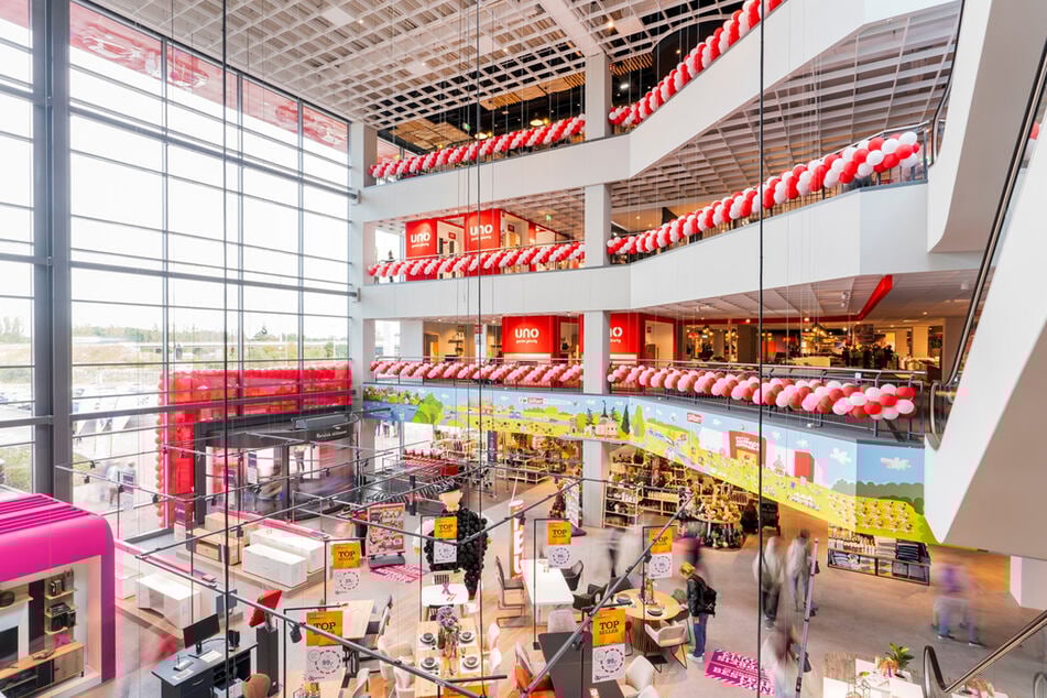 Hier entsteht gerade vor den Toren Leipzigs ein neuer Höffner