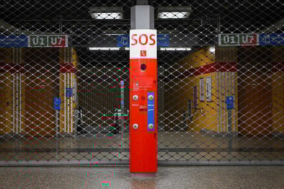 Der U-Bahnhof Stiglmaierplatz blieb am Donnerstag geschlossen.