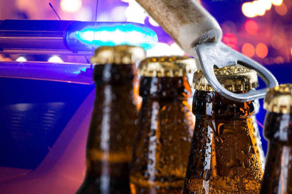 Zweckentfremdet eingesetzte Bierflaschen (Symbolbild).