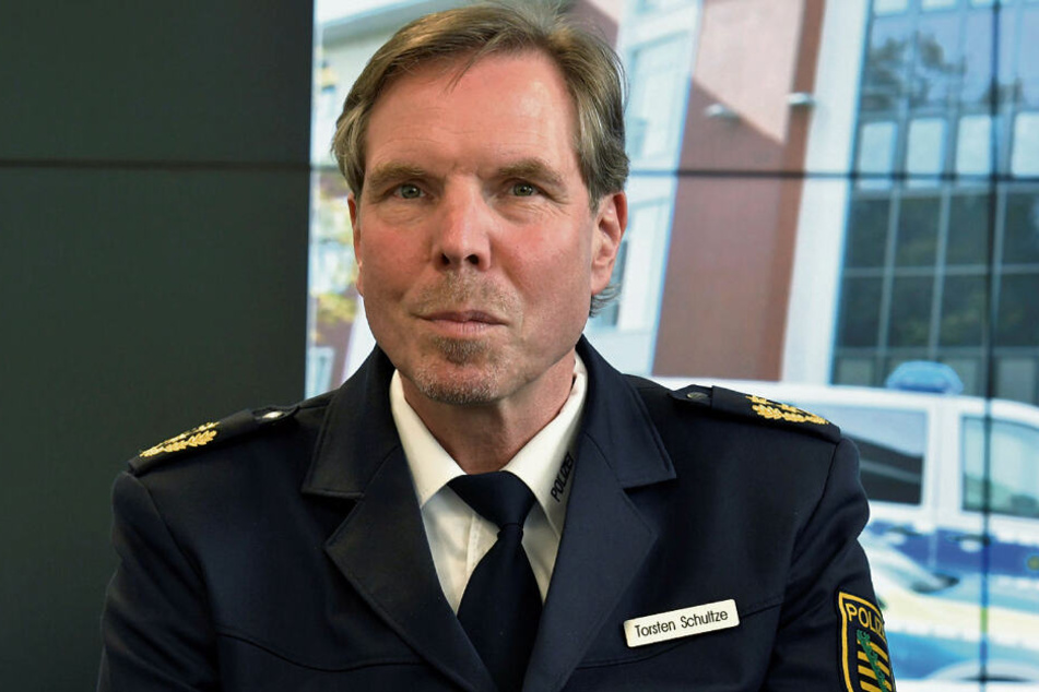 Wechselt von Görlitz nach Leipzig: Polizeipräsident Torsten Schultze (54).