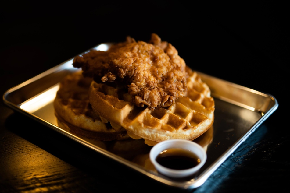 Fried chicken is one of the best go-tos for waffle fans!