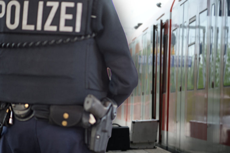 Die Polizei musste den 37-Jährigen aus der Bahn tragen. (Symbolbild)