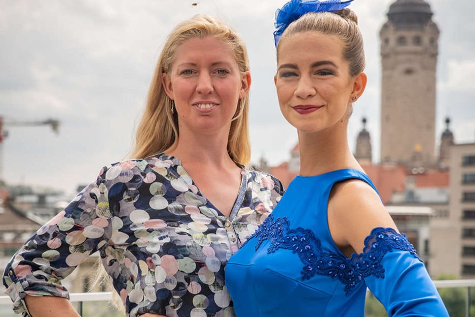 Designerin Sandra Herrmann (35) setzte bei ihrem Entwurf auf Spitze.