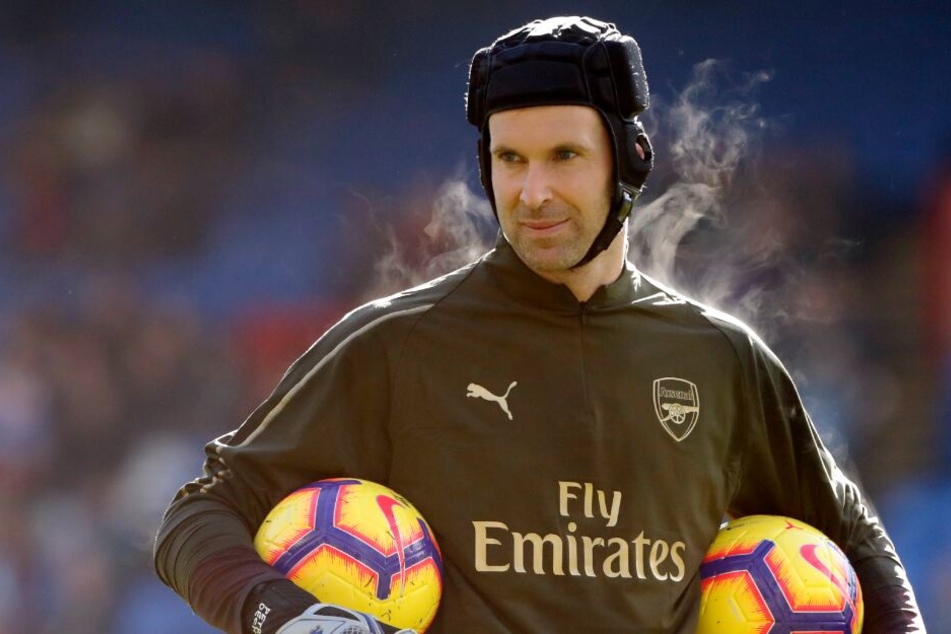 Torhüterlegende Petr Cech hat während seiner Spiele auch immer einen Helm getragen.