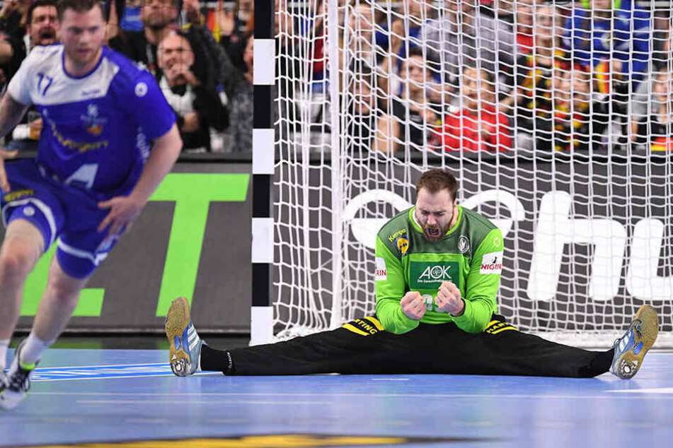 Wenn es eng wurde, konnte sich die deutsche Handball-Nationalmannschaft vor allem auf Torwart Andreas Wolff verlassen.