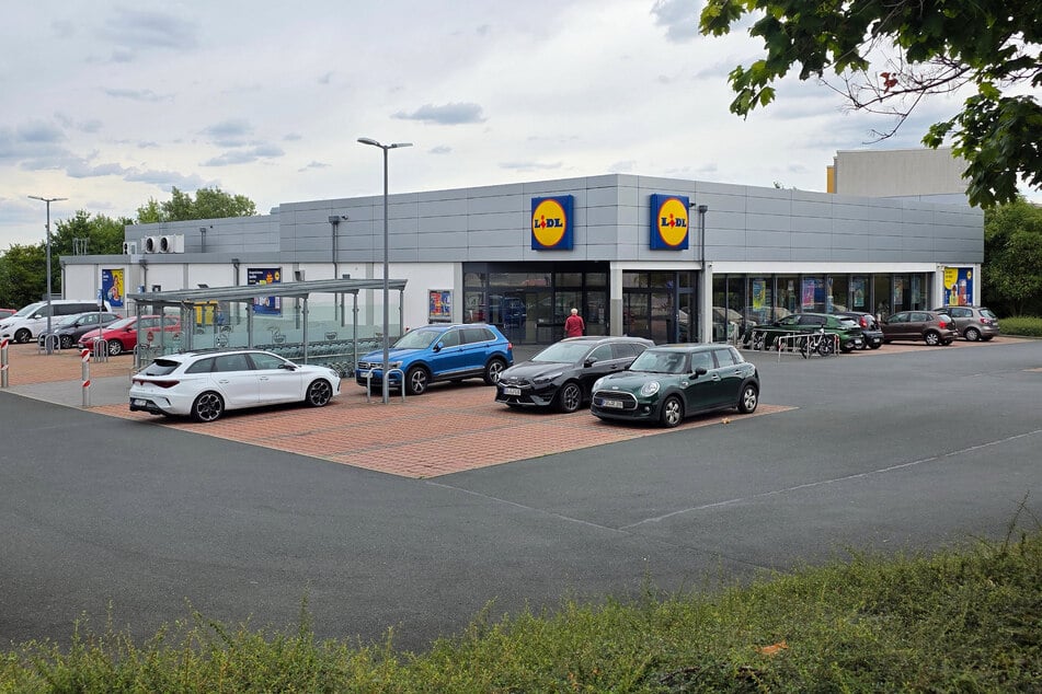 In dieser Lidl-Filiale bedrohte der Asylbewerber einen Kassierer mit dem Tod.