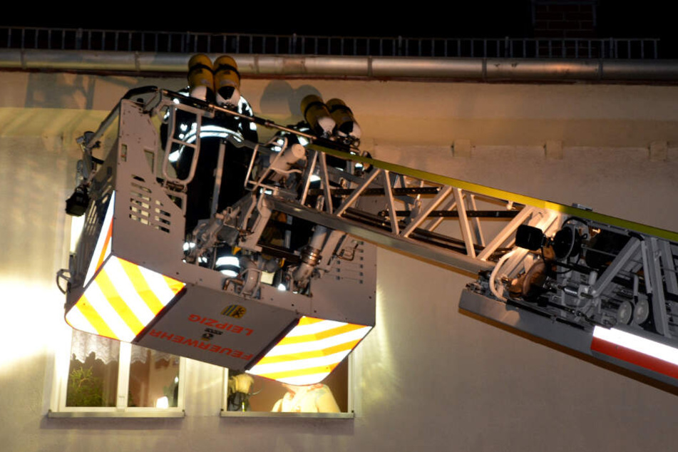Am Mittwochabend rückte die Feuerwehr nach Leipzig-Holzhausen aus.