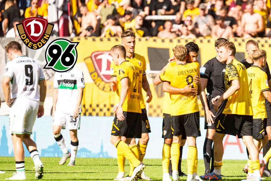 Ganz stark! Dynamo erkämpft sich zu zehnt einen Punkt gegen Hannover