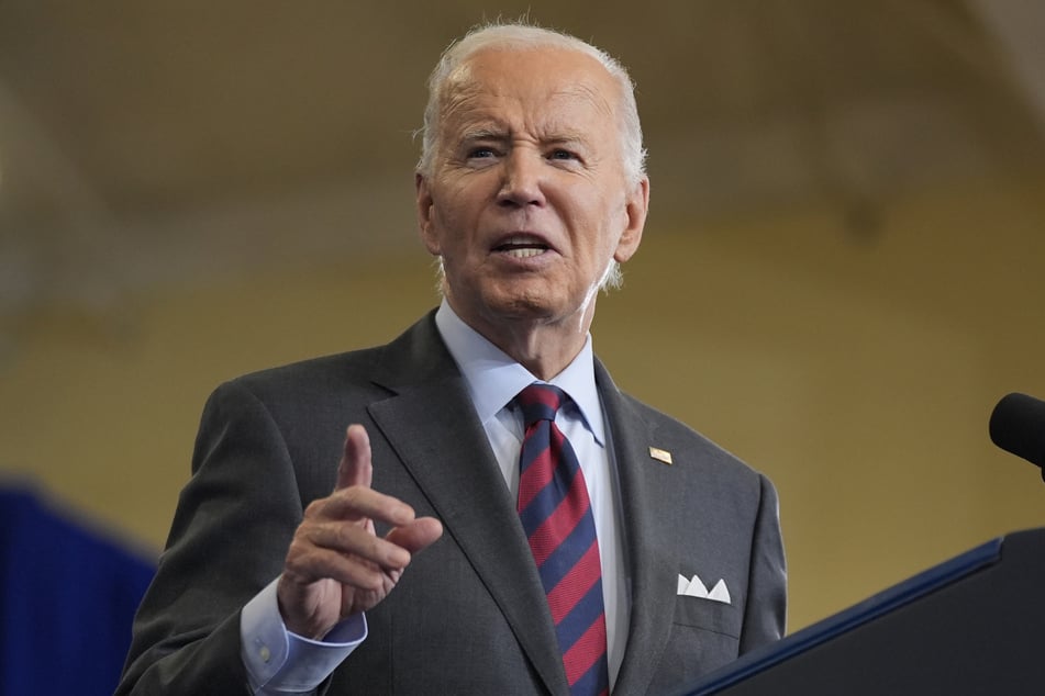 Der Präsident der USA, Joe Biden (81).