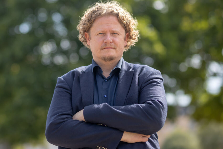 Stadtrat Lars Fassmann (41) trauert der Markenanmeldung für #wirsindmehr nach.