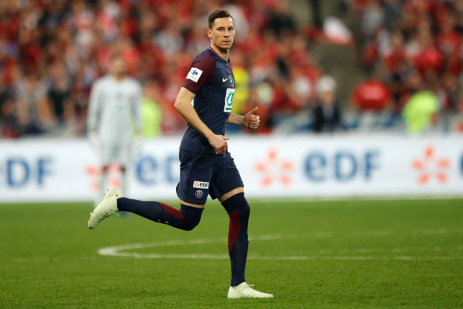 Bei Paris Saint-Germain ist Julian Draxler (27) meistens nicht über die Reservisten-Rolle hinausgekommen. Folgt nun sein Abgang in Richtung Bundesliga? (Archivfoto)