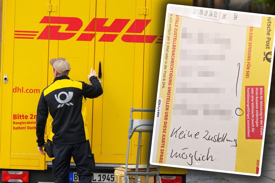 Paket aus kuriosem Grund nicht zugestellt: Viel Verständnis für DHL-Boten aus Dresden