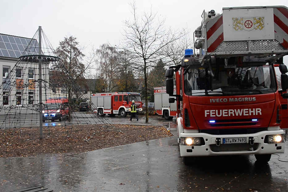 Nach einer Stunde war der Einsatz für die Feuerwehrleute beendet.
