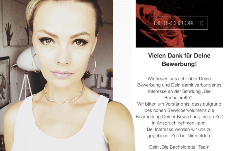 Der Beweis: Radiomoderatorin Franziska Mühlhause (28) hat sich als kommende Bachelorette beworben.