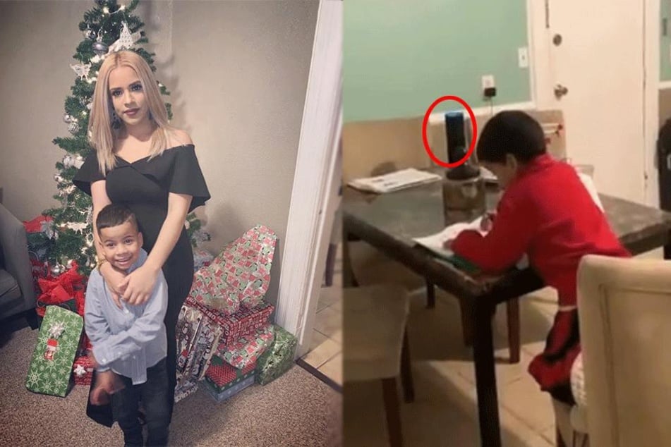 Yerelyn Cueva (24) staunte über ihren Sohn Jariel (6).