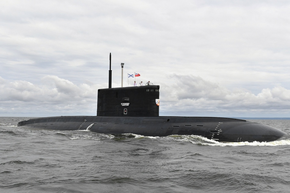 Ein russisches Jagd-U-Boot der "Kilo-Klasse" (Projekt 877).