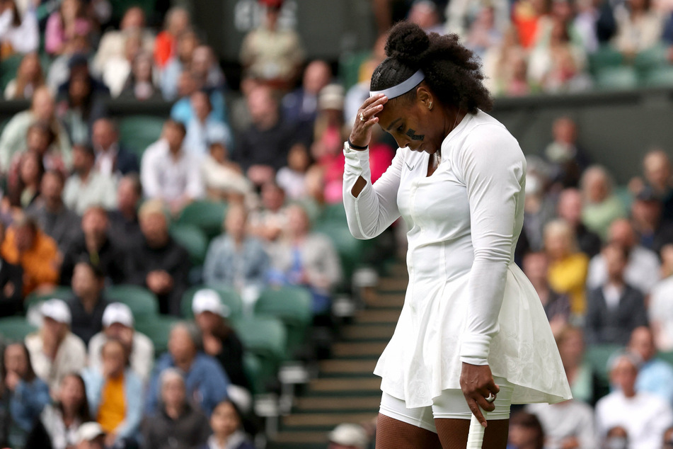 Williams did not get the return to Wimbledon she would have wanted.