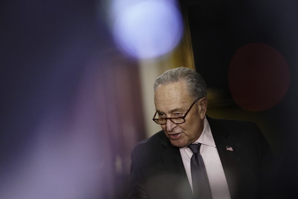 Senate Minority Leader Chuck Schumer has rejected calls for his resignation after voting to pass a Republican-drafted government spending bill.