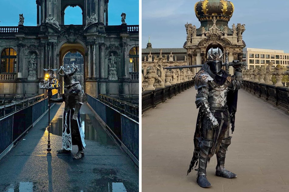 Seine Rüstungen orientieren sich optisch an Spielen wie Elden Ring und Lords of the Fallen.