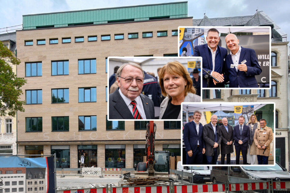 Historisches Kaufhaus wiedereröffnet: Zwickauer Innenstadt hat sein Herz zurück