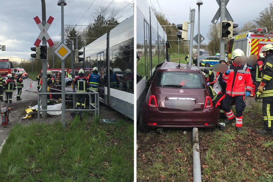 Zwei schwer verletzte Seniorinnen in Fiat-Wrack gefangen: Feuerwehr eilt zur Rettung!