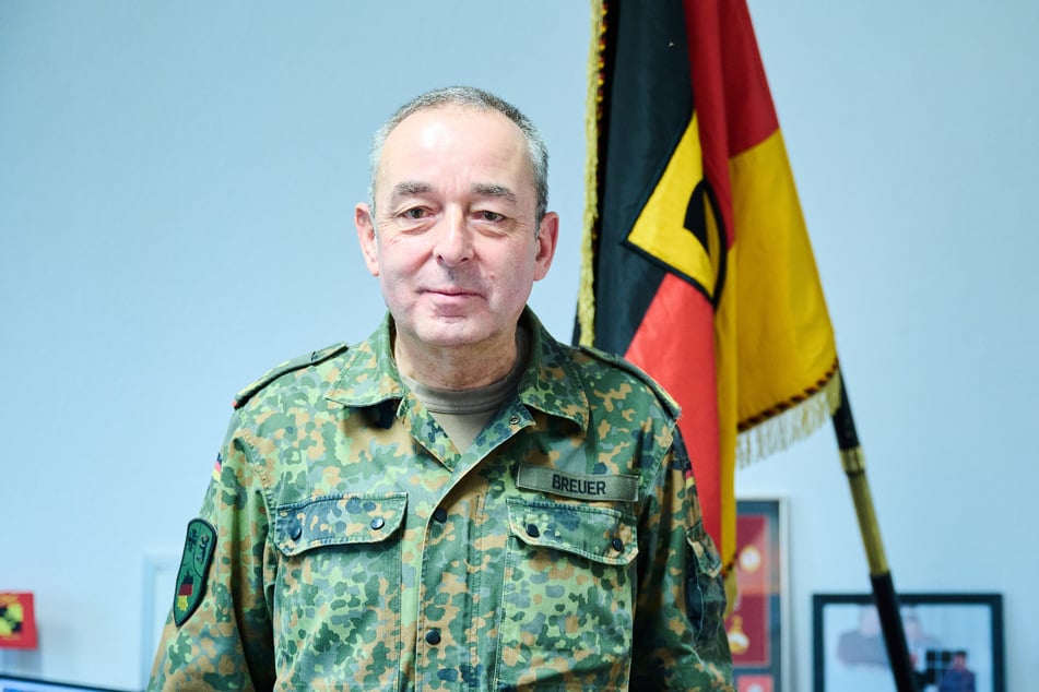 Der Generalinspekteur der Bundeswehr, Carsten Breuer (60), war zu einem Besuch in Kiew. (Archivbild)